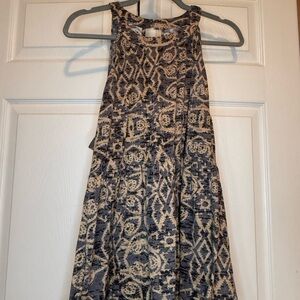 Suzanne Betro Weekend Back-Button Neck Tunic - 2X